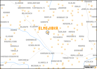 map of El Mejibka