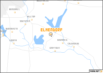 map of Elmendorf