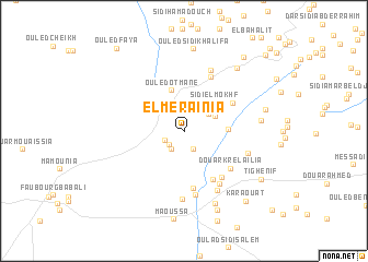 map of El Meraïnia