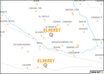 map of El Merey