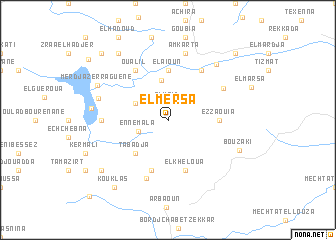 map of El Mersa