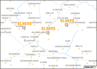 map of El Mers