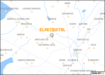 map of El Mezquital