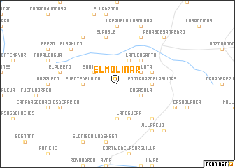 map of El Molinar