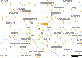 map of El Molino