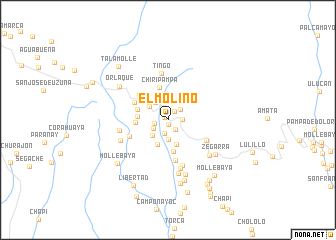 map of El Molino