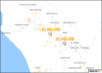 map of El Molino