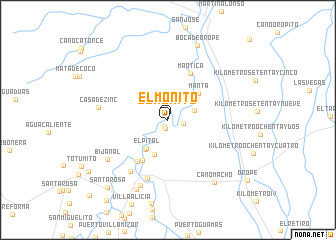 map of El Monito