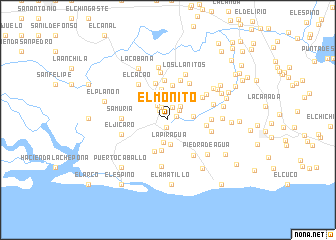 map of El Monito