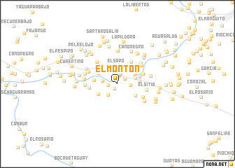 map of El Montón