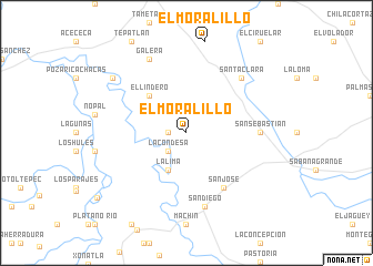 map of El Moralillo