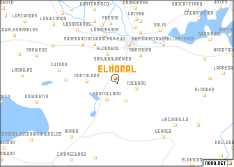 map of El Moral