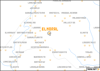 map of El Moral