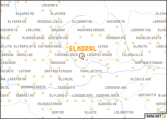 map of El Moral