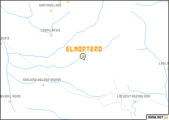 map of El Mortero