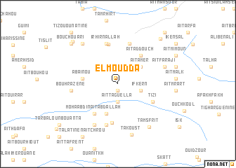 map of El Moudda