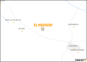 map of El Moungar
