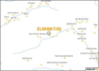map of El Mrabitine