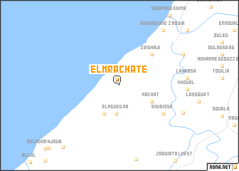 map of El Mrachate