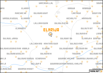 map of El Mrija