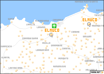 map of El Muco
