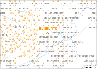 map of El Mulato