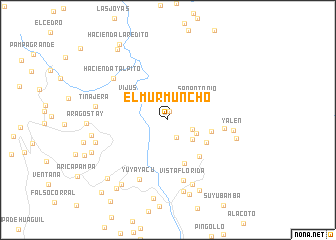 map of El Murmuncho