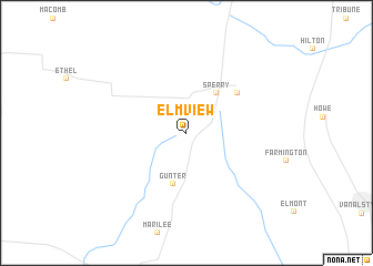 map of Elm View