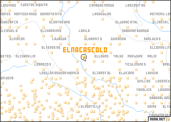 map of El Nacascolo