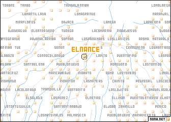 map of El Nance