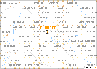 map of El Nance