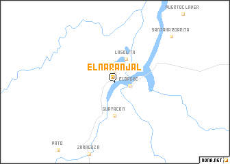 map of El Naranjal