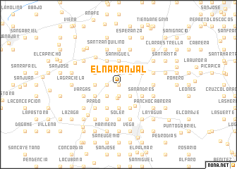 map of El Naranjal