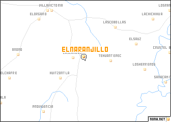 map of El Naranjillo
