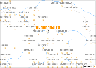 map of El Naranjito