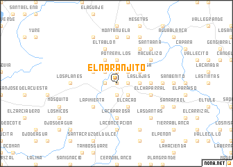 map of El Naranjito