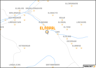 map of El Nopal