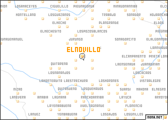 map of El Novillo