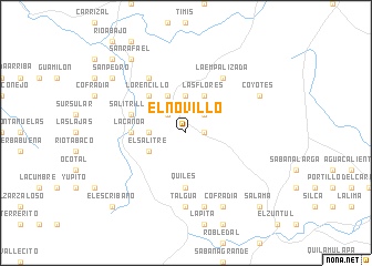 map of El Novillo