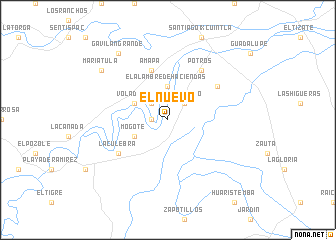 map of El Nuevo