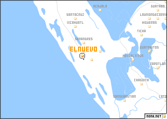 map of El Nuevo