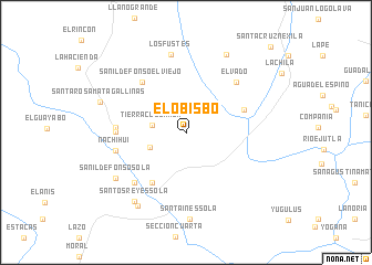 map of El Obisbo
