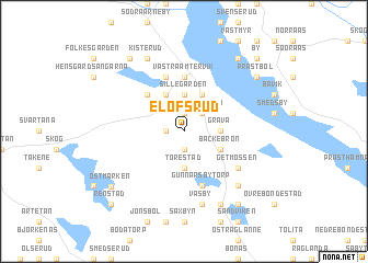map of Elofsrud