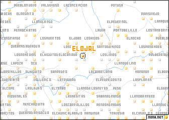 map of El Ojal