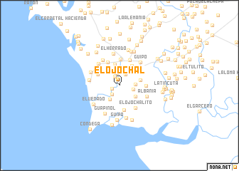 map of El Ojochal