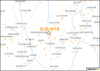 map of El Olivito