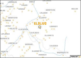 map of El Olivo