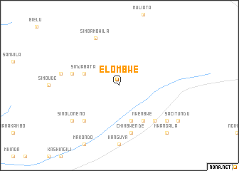 map of Elombwe