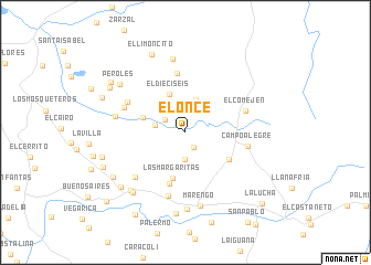 map of El Once