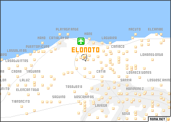 map of El Onoto